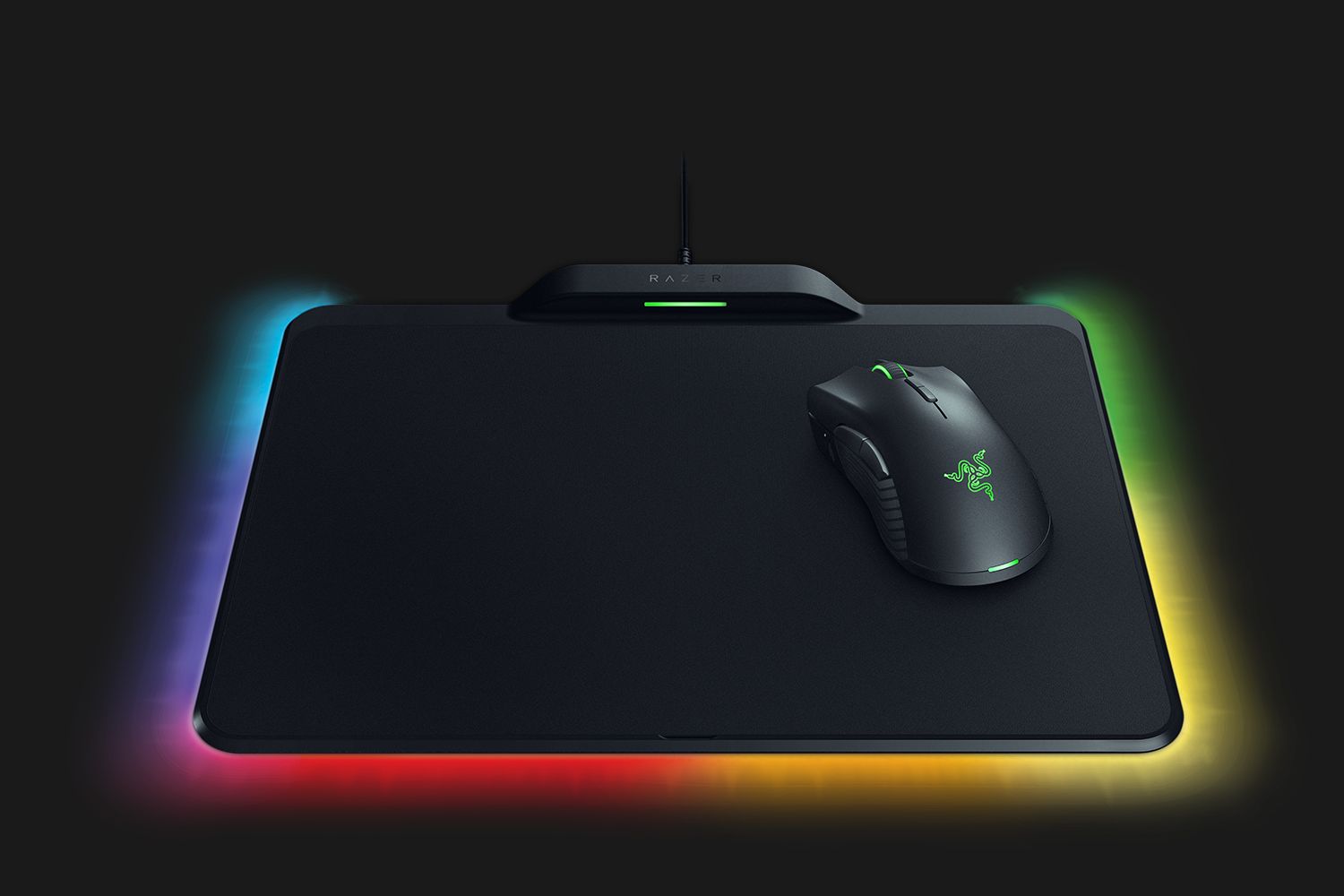Mouse Razer Mamba Hyperflux Wireless + Mousepad Razer Fireflies Hyperflux